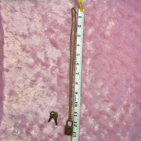 Louis Vuitton Lock & Key Necklace - Picture 11 of 12